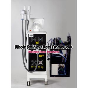 E-light ipl rf nd yag laser multifunction machine , skin rejuvenation and hair