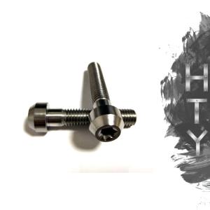 Grade 5 Ti6Al4V Titanium Motorcycle Parts Titanium Torx Socket Head Screw M6x10