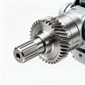 High-Strength Titanium Alloy Robotic Arm Joint Gear for Special Robots - CNC