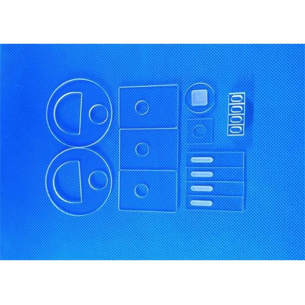 Laser Drilling Varieties Size And Shape Hole SIO2 Quartz Glass Plate
