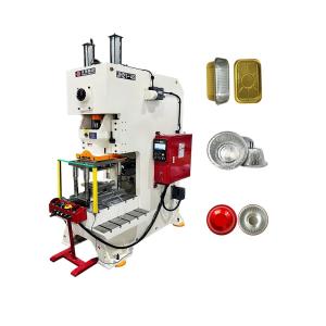 High Safety Level Automatic Aluminum Capsule Disposable Food Container Tray