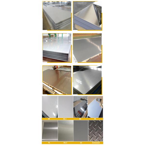 4x8 Stainless Steel Plate Feet BA Mirror 410 420 430 For Sanitary Ware