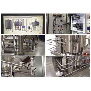 Professional 7BBL Two Vessel Brewing Beer Brewing Equipment With Manual