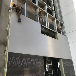 1000mm Width panel rockwool For Construction Insulation