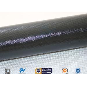 Black Silicone Coated Fiberglass Fabric 3732 530GSM Insulated Welding Blanket