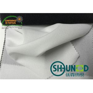 Double Dot Interfacing Material , PA Coating pcc Interlining Shrinkage