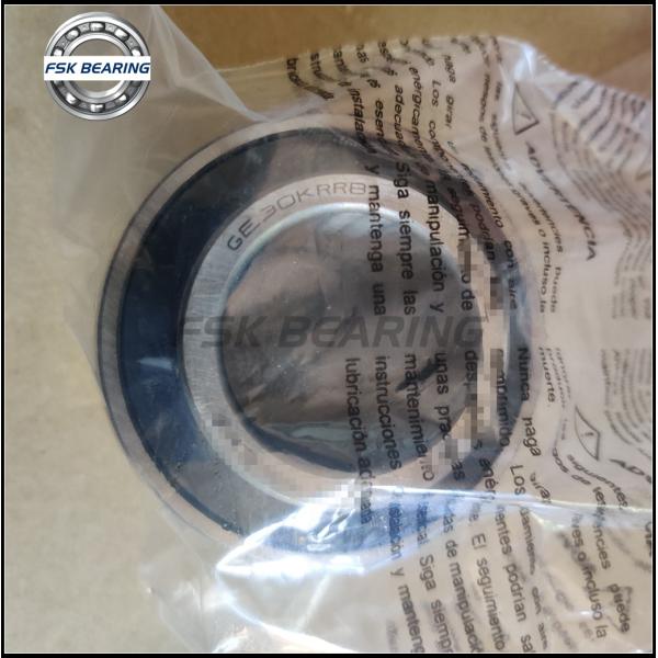 Automobile Parts GE30KRRB Radial Insert Ball Bearing 30X62X48.4mm With Spherical Outer Ring