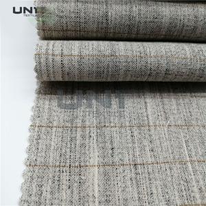 Men Suits High Elasticity Hair Interlining For Jacket Cloth