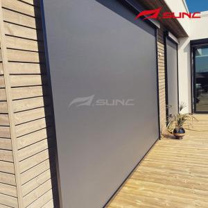 Custom Made Colour Zip Track Blinds With Aluminium Alloy Side Track 6M Height