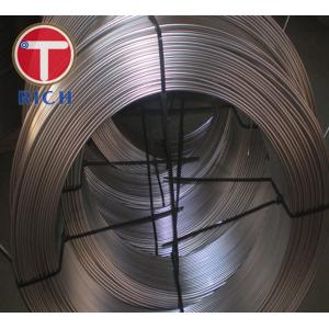 Welded Round Stainless Steel Tubing Coil ASTM A249/A269 For Beer Drinks