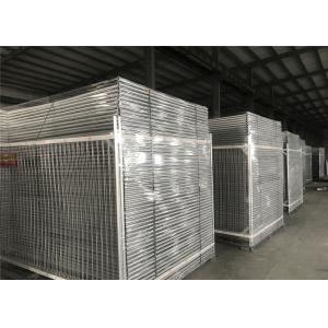 50mm*200mm mesh apertureTemporary Fencing Panels 42 microns hdg plus cold zinc
