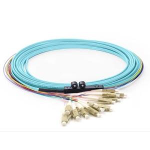 Lc / Sc / Fc / St Fiber Optic Pigtail , Ribbon Fanout Pigtail Patch Cord