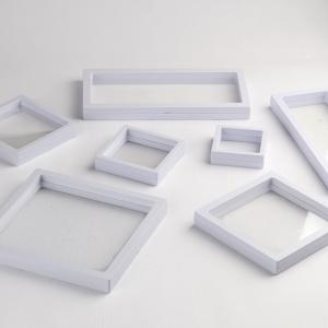 Custom Hollow Cardboard Jewelry Box with Logo Printing