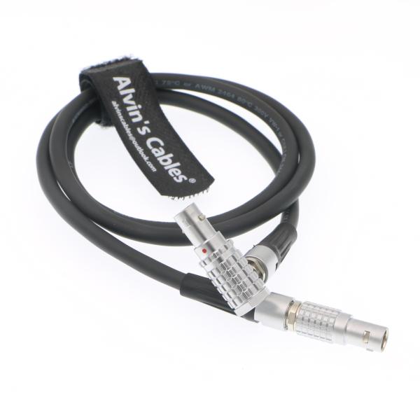 Teradek ARRI Alexa Camera Arri Power Cable 2 Pin Right Angle To Straight 50cm