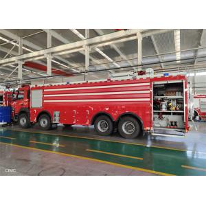 China 60 Meter Dual Booms Water Tower Fire Truck with 315L Fuel Tank 6000L Liquid Tank on sale