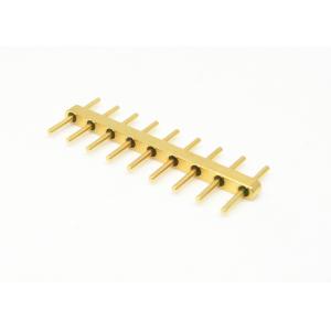Gold Plated Hermetically Sealed Connectors 9 Pins With Dc 50 Ghz Frequency