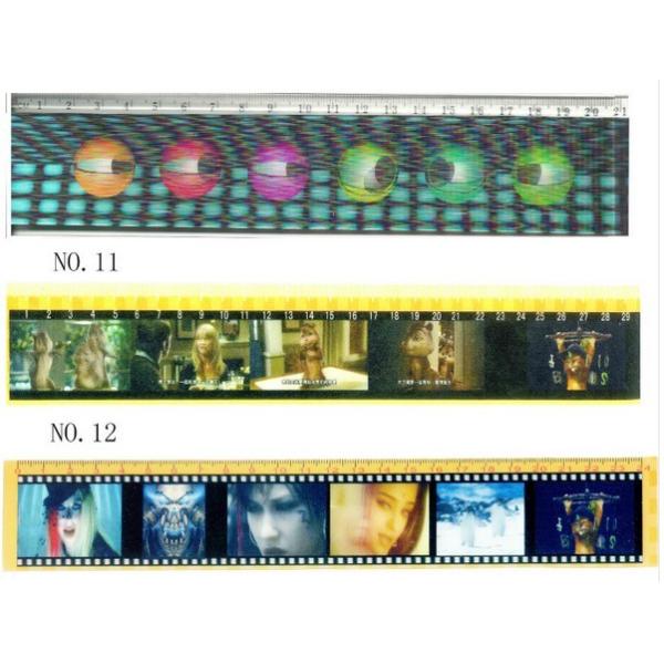 PLASTIC LENTICULAR 3D Lenticular Printed Plastic Straight ruler flip animation