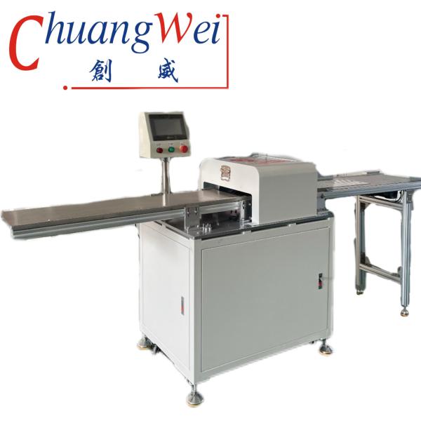 Unlimited Length PCB Depanelizer V Cut Separator With Cutting Aluminium Board