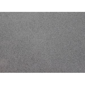 Cheap Flat Deep Grey Artificial Stone Countertops Strong Temperature Resistant for sale