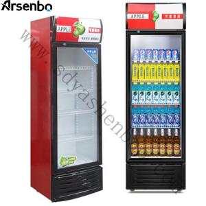 China Single Door Commercial Refrigerator Beverage Cooler 350L Multiscene Durable on sale