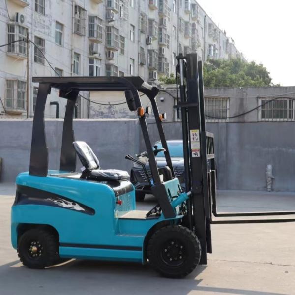 Quality Electric 2 Ton compact electric forklift Height 3-6m Solid Tire 1.2 Meters Fork Length AC Controller wholesale
