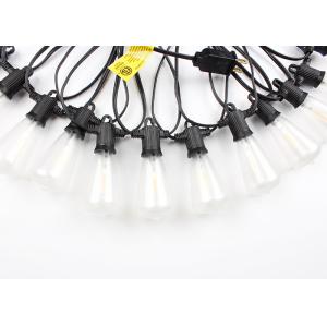 IP65 Waterproof Frosted ST38 Hanging Bulb String Lights