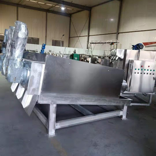 Quality Low Noise Level Multi Disc Screw Press For Dewatering And Stainless Steel Material wholesale