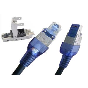 30M Computer Internet LAN Cable CAT7 FTP RJ45 Toolless Connector Modular Plug