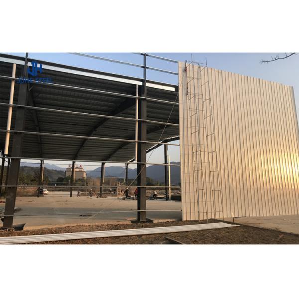 Light Steel Structure Prefab Warehouse Workshop Hangar Garage Construction