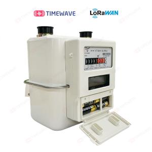 LoRaWAN Gas Meter With Class A/B Protocol LCD Screen And Prepayment Function
