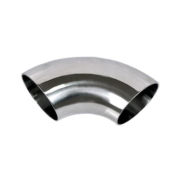 316L Alloy Steel Pipe Fittings Welding Sanitary 90 Degree Elbow