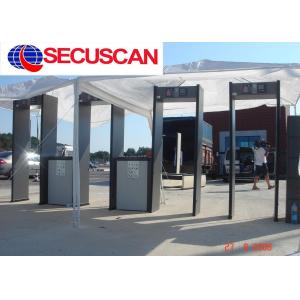 6 zoon Indoor use Walk - Thru Metal Detector for school access safety inspection