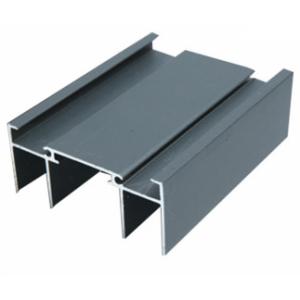 China Powder spray coated Aluminum Extrusion Bar  Customized Sections on sale