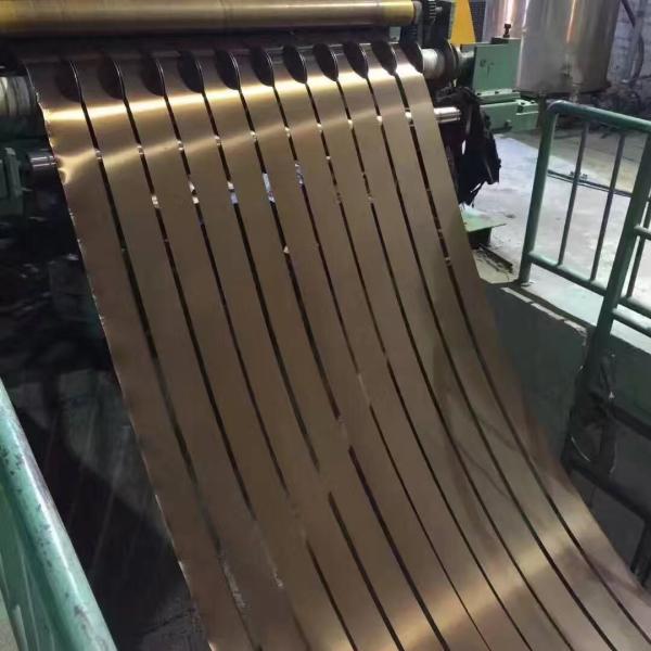 Hot sale Newest Stainless Steel Mirror Gold Color Strip Coils In Foshan Suppliers Factory Price