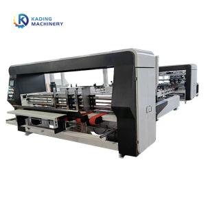 High Speed 220 Pcs/Min Folder Gluer Machine For Multi Shapes Boxes