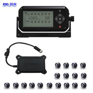 China Real Time Monitoring Eighteen Tire Trailer TPMS System on sale