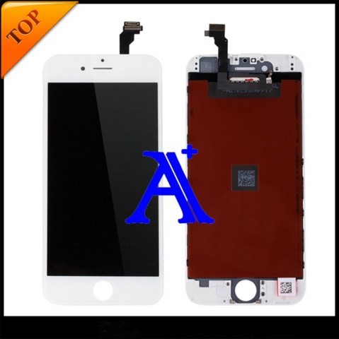 Quality LCD touch screen assembly for iphone 6 lcd, lcd digitizer + touch screen display replacement assembly for iPhone 6 wholesale