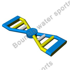 Commercial Inflatable Water Obstacle For Shallow Water