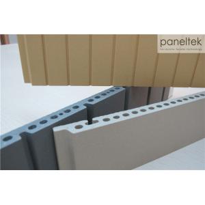 Cheap Textured / Lined Ceramic Wall Cladding Tiles , External Wall Insulation Cladding for sale