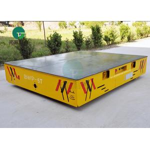 30t Trackless Battery Platform Transfer Cart For Foundry Plant Shaft Handling