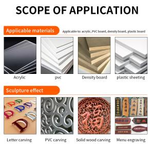 1 Flute Spiral 1/8 Down Cut End Mill Wood Carving Bits Cutingacrylic Board Tools