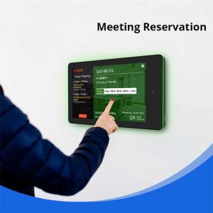 Cheap 10.1&quot; RK3288 Android Meeting Room Reservation Tablet with NFC, POE, and LED Light Bar for sale