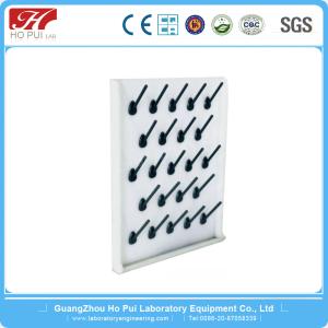 52 Holes Laboratory Fittings Decrease Water Single Side Test Tube Drying Rack