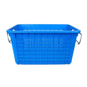 Customized Color Plastic Storage Basket for Easy Vegetable Transport and Storage