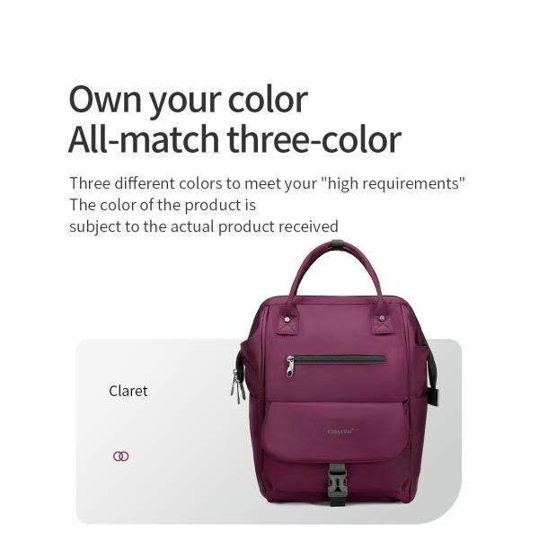 T-B3184 14 Inch Large Capacity Travel Laptop Backpack Mochila For Women