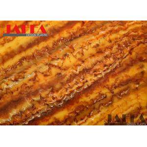 Scratch Resistant Translucent Stone Resin Panel Transparent Natural Stone