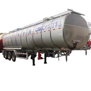 China CIMC 3 axis iron S30408 11450*2500*3900mm total mass 40T curb mass 8200 use EHA dish end 4.5mm thickness ordinary liquid tank on sale