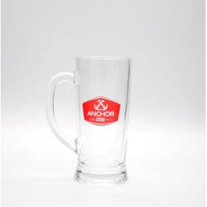 Promotion Branded 21 Oz Beer Glass Stein With Color Decal
