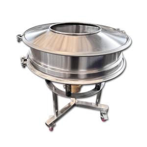 China Stainless Steel High Frequency Vibrating Screen Powder Viscous Material Screening Equipment on sale
