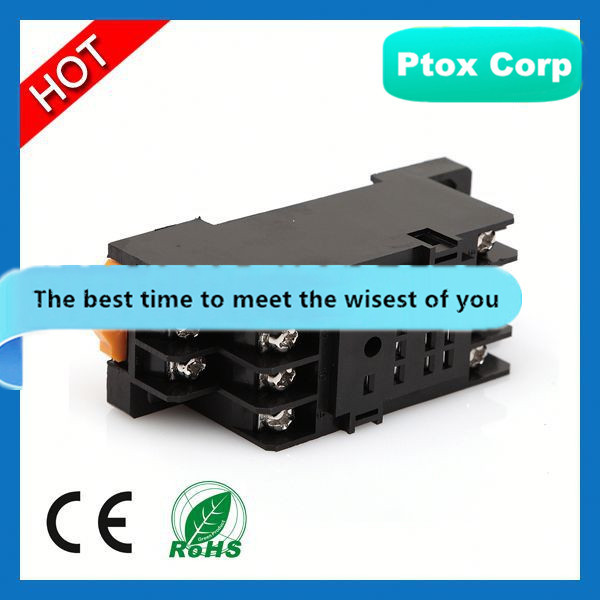 Manufacturer PYF14A-E timer relay socket industrial relay socket PCB relay